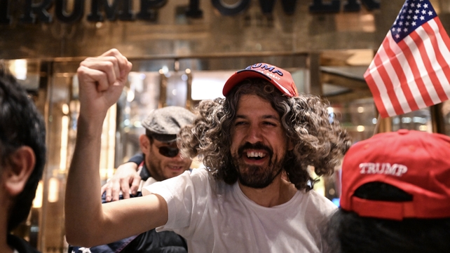 Swing states North Carolina and Georgia were called in favour of Trump, narrowing Harris's chances of securing a win.