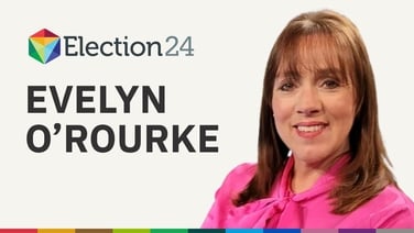 Evelyn O'Rourke is following Fianna Fáil leader Micheál Martin in Tipperary finishing in Roscrea at tea time