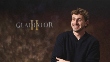 "There are some mad fight scenes!" Paul Mescal talks to us about Gladiator II