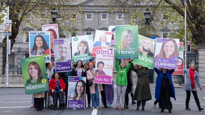 Cuid de na mná a bheidh san iomaíocht san Olltoghchán ag Teach Laighean ar maidin