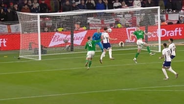 Taylor Harwood-Bellis scores debut goal: England 5-0 Ireland