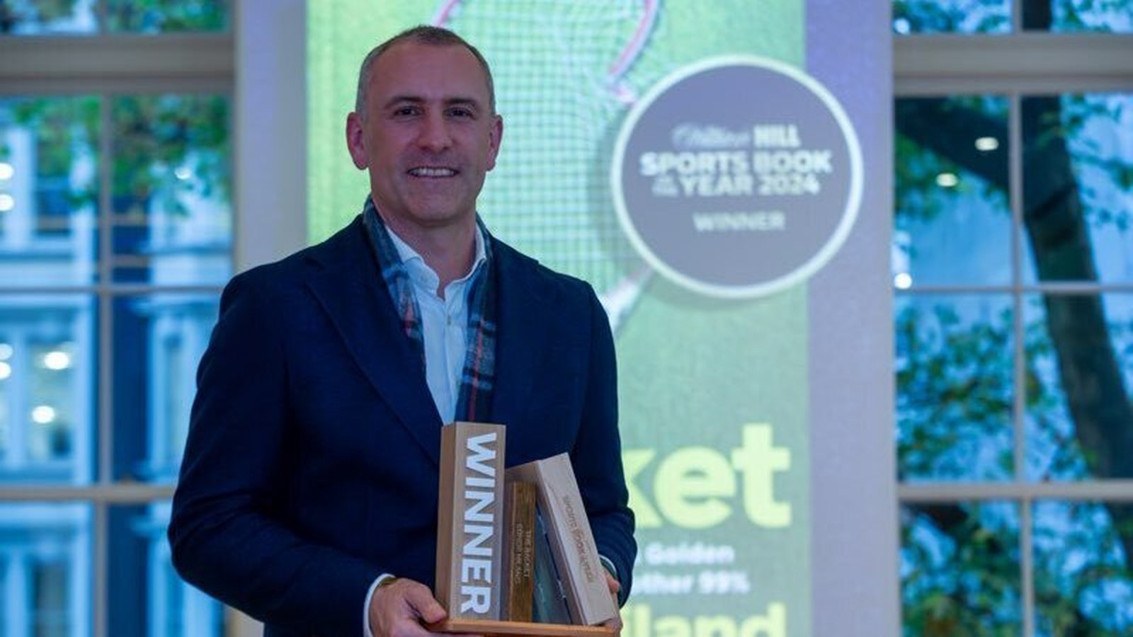 Niland scoops prestigious Sports Book of the Year award