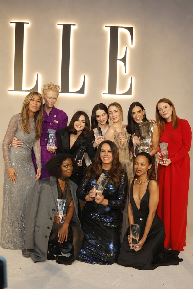 Saoirse Ronan Stuns In Ethereal Gown At Elle's Hollywood Event