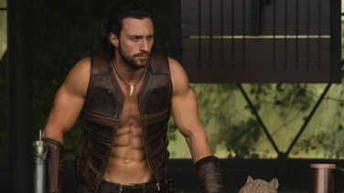 Aaron Taylor-Johnson plays Kraven the Hunter