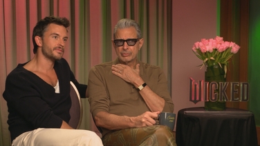 The Prince and the Wizard: Jonathan Bailey and Jeff Goldblum talk to us about their roles in Wicked