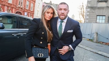 Conor McGregor enters High Court with partner Dee Devlin