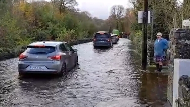 Flooding in Oughterard, Co Galway
