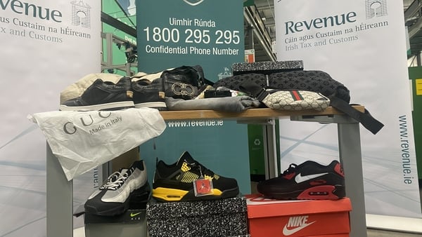 Revenue teams based at An Post's Dublin Mail Centre have seized around €3.8m worth of counterfeit goods and €12m worth of drugs to the end of October this year