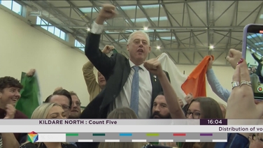 Thomas Gould celebrates election in Cork North-Central