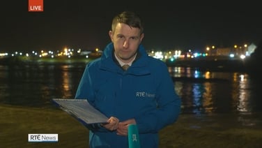 Shane Ó Curraighín reports on latest weather update from Donegal