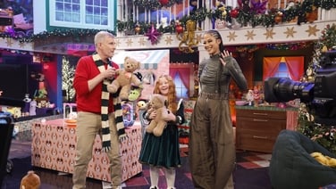 Jazzy joins the fun on the Late Late Toy Show