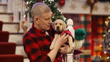 A special guest helped announce the first Toy Show Appeal total of the night