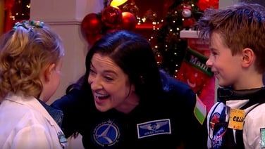 Dr Norah Patten: 'So you're going to go to space too?'