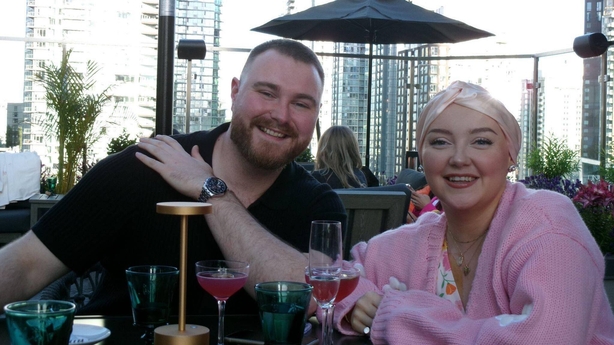 Philip McGrath and his partner Ciara Jenkins