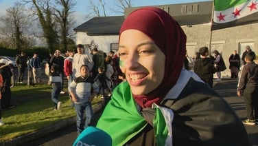 Syrians living in Ballaghaderreen, Co Roscommon react to the end of the Assad regime