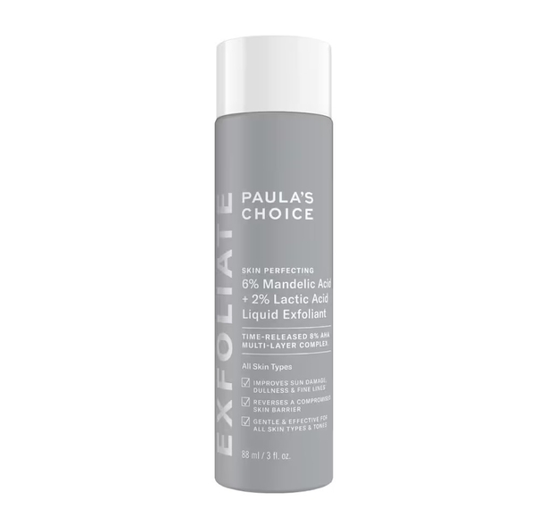 AHA exfoliating solution