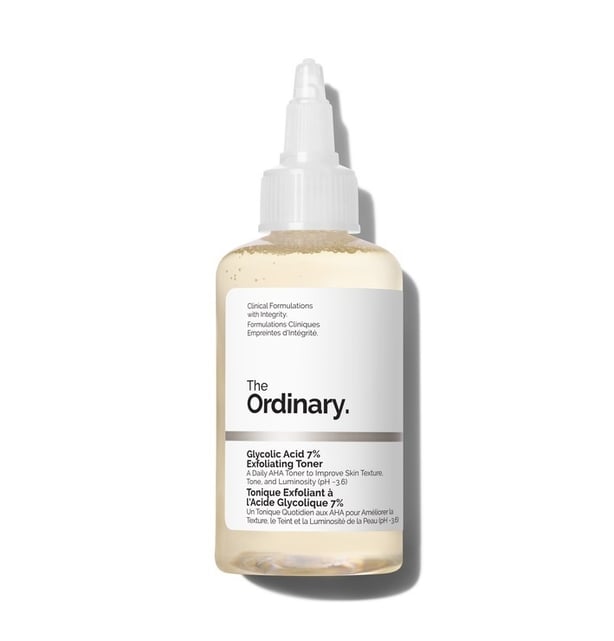 Exfoliating toning solution