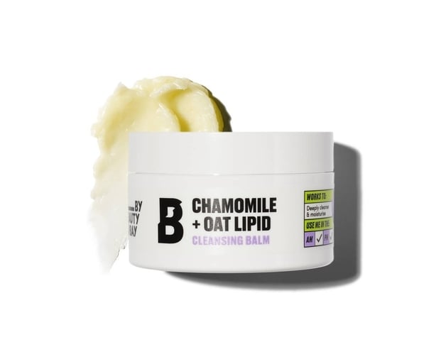 Chamomile and oat cleansing balm