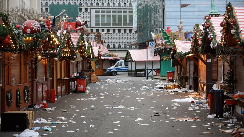 Five people were killed and over 200 injured in the Christmas market car-ramming attack