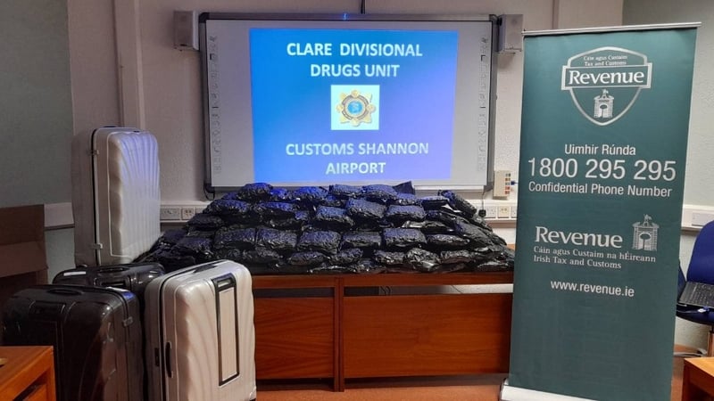 Two arrested after nearly 1.3m worth of cannabis seized