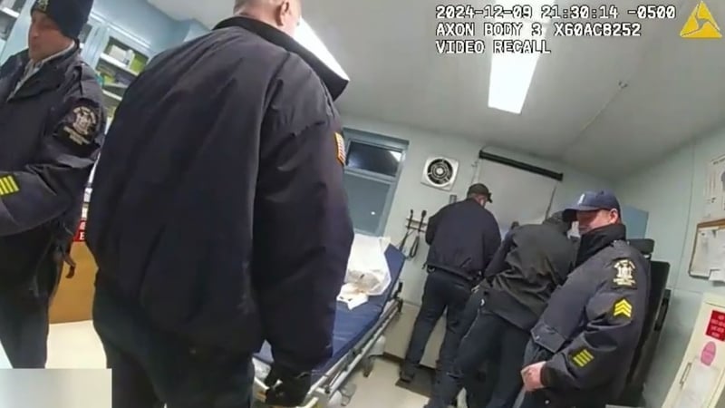 Footage shows NY inmate beaten by guards before death