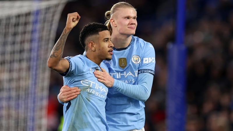 Manchester City get back to winning ways at Leicester