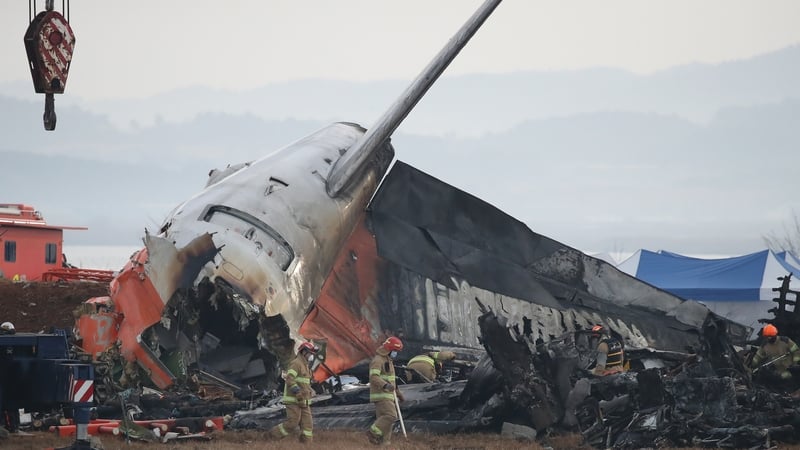 Black box data missing from minutes before S Korea crash