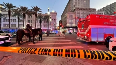 At least 10 dead after vehicle driven into New Orleans crowd