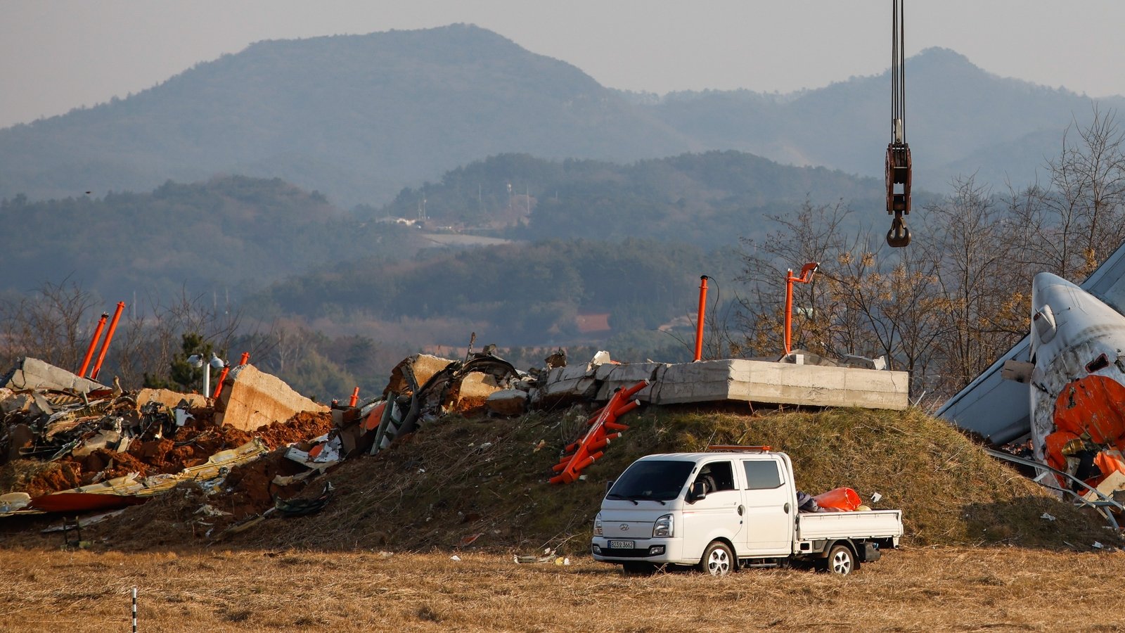 Police search airline and airport operator in South Korea