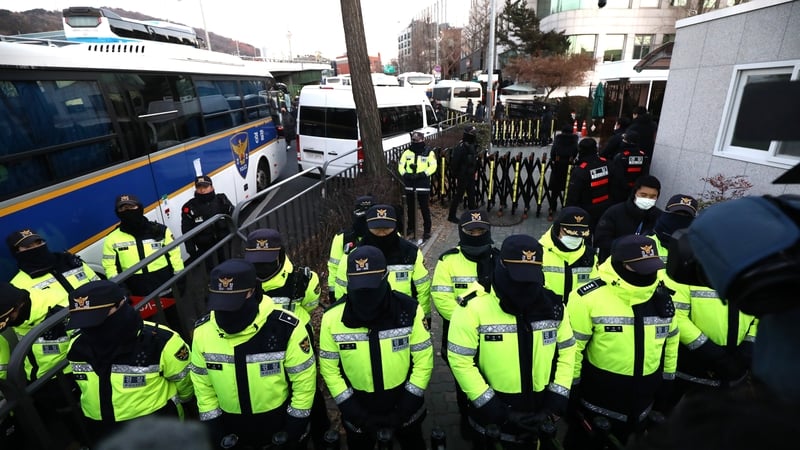 South Korea police enter impeached President’s compound