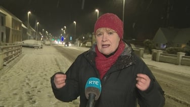 Jennie O'Sullivan reports on weather conditions from Rathmore in Co Kerry