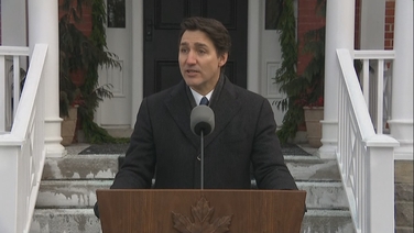 Canadian Prime Minister Justin Trudeau announces resignation