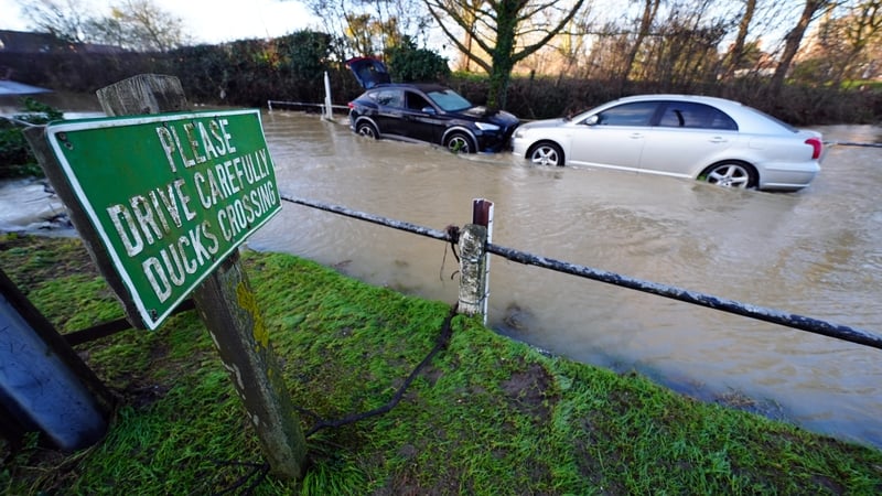 Severe flooding, snow disrupt travel across UK