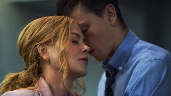 Nicole Kidman and Harris Dickinson star in Babygirl. Photo: A24