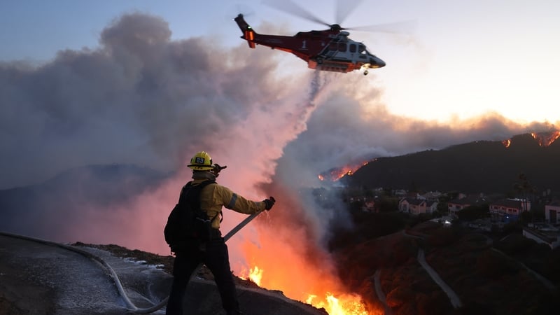 'It's just total devastation' - Irish man living in LA