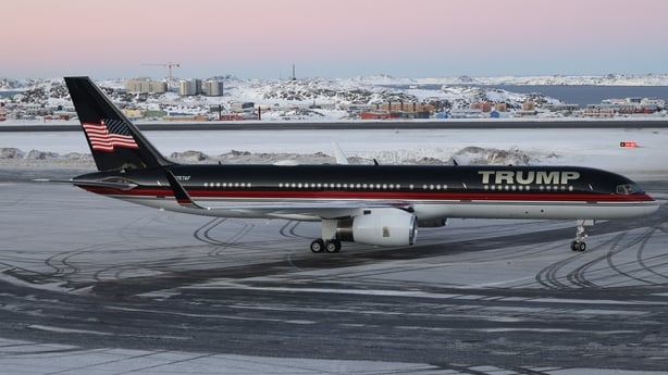 Donald Trump Jr in Nuuk, greenland