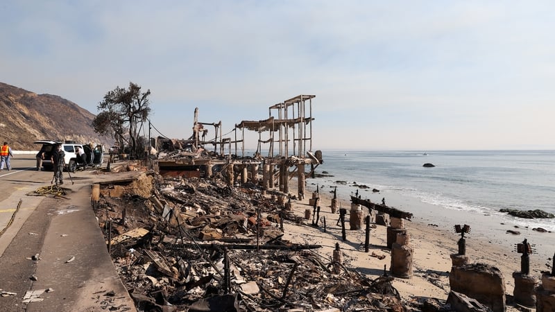 LA firefighters make progress as intense winds ease