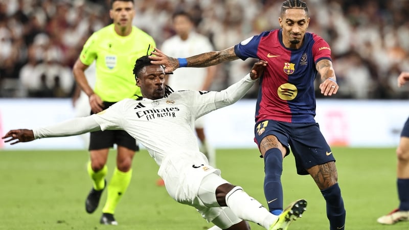 European Wrap: Raphinha brace wins El Clasico Super Cup