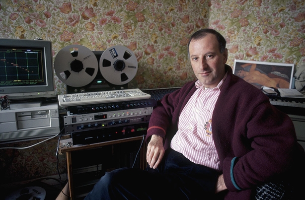 Irish composer Roger Doyle, circa 1990. Photo by John Cooney. 4259/037