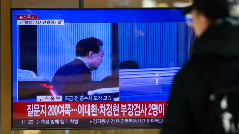 S Korea’s Yoon to avoid fresh questioning after arrest