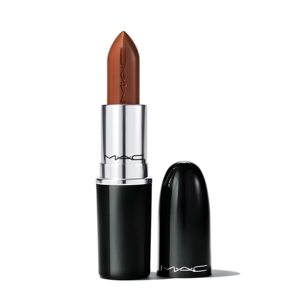 Rich brown satin lipstick