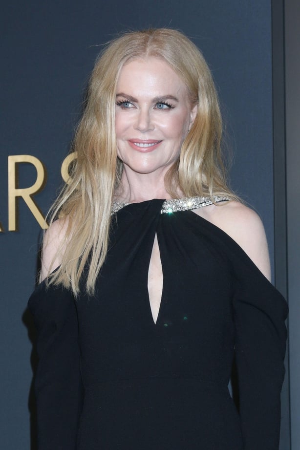 Nicole Kidman smiles on red carpet