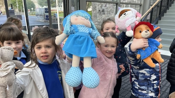 Children from schools around Galway brought their poorly toys to the Teddy Bear Hospital