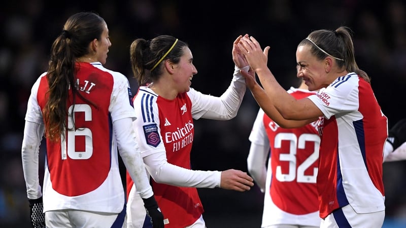 WSL wrap: Arsenal thrash Palace, Chelsea bounce back