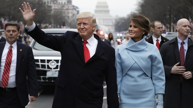 Melania Trump in 2017