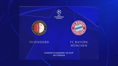 Champions League highlights: Feyenoord 3-0 Bayern Munich