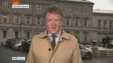 RTÉ News Political Correspondent Paul Cunningham gives the latest on what's happening at Leinster House