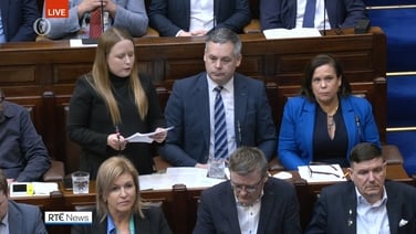 Mairead Farrell nominated Mary Lou McDonald as taoiseach