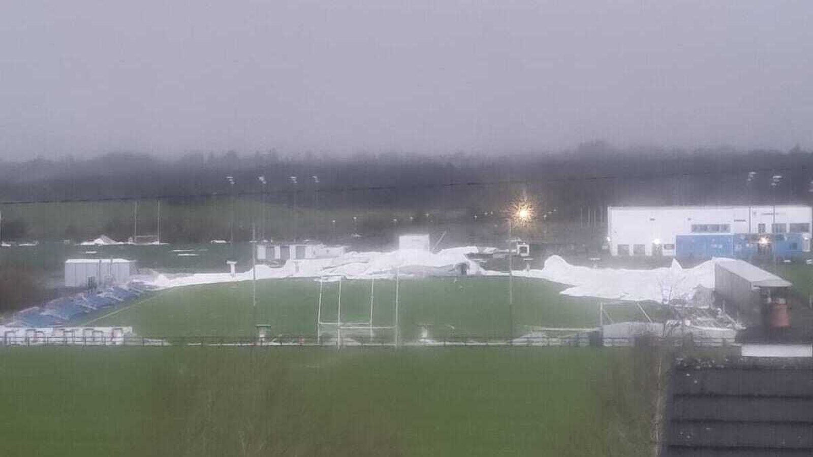 Connacht GAA Air Dome Destroyed in Storm Éowyn