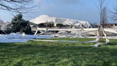 Ice skating rink in Blanchardstown collapses during Storm Éowyn